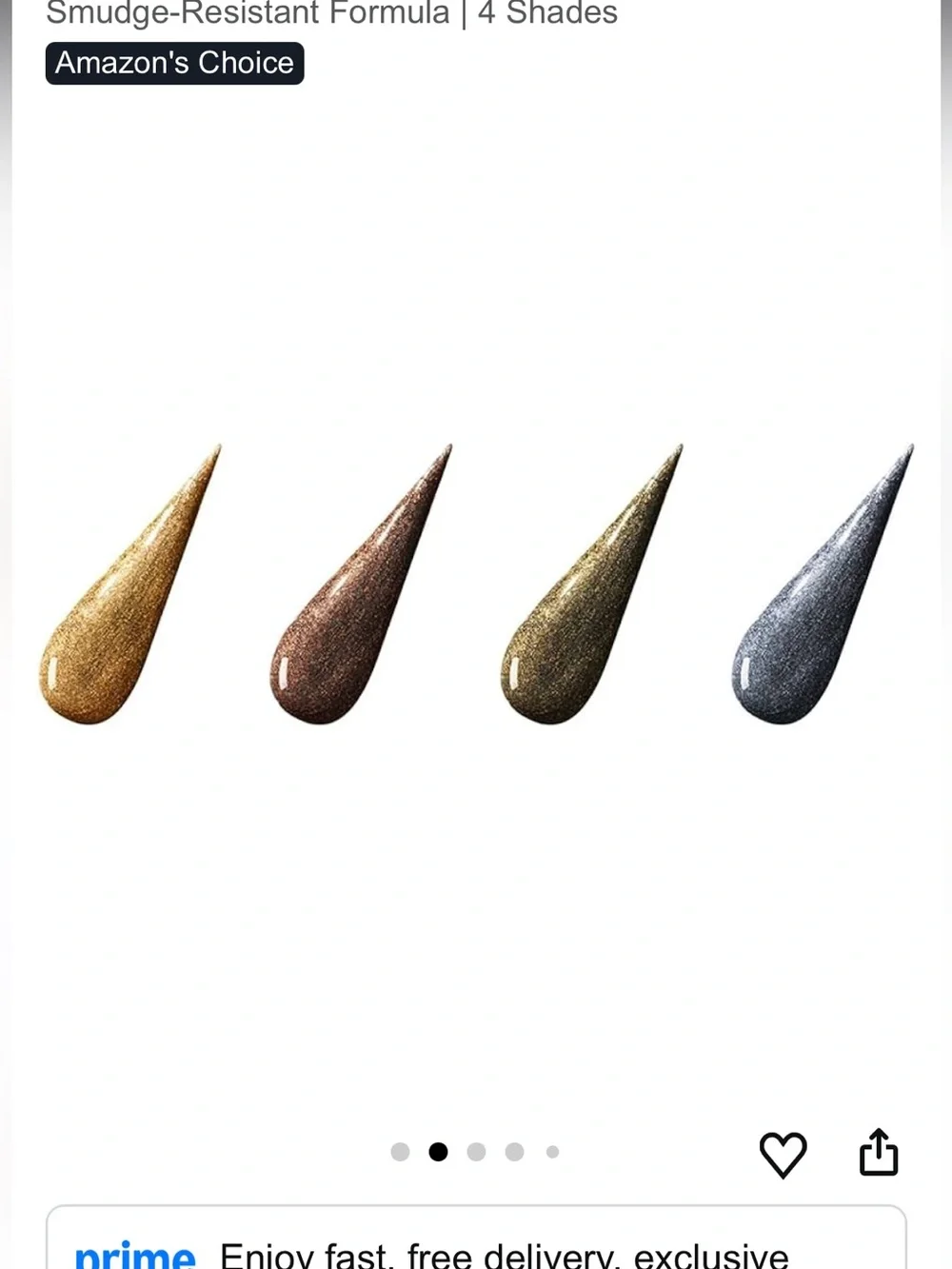Wicked metallic eyeliner set